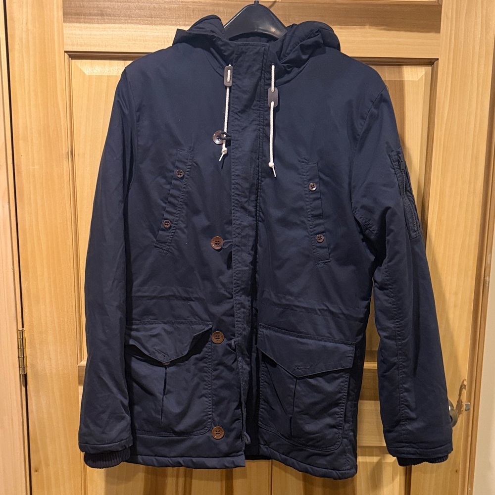 Vans Men's Navy Hooded Jacket